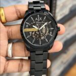 Armani exchange Automatic black