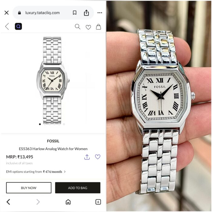 Fossil Harlow Silver Premiums - Image 3